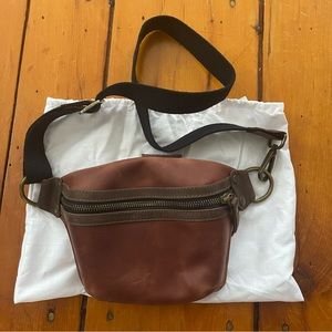 Leather Belt Bag Fanny Pack